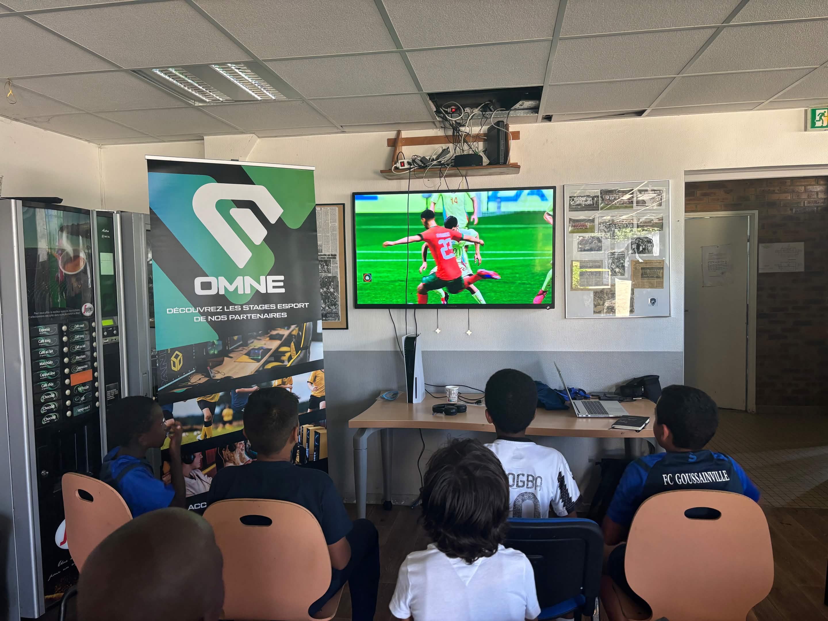 Championnat Efoot — match en cours